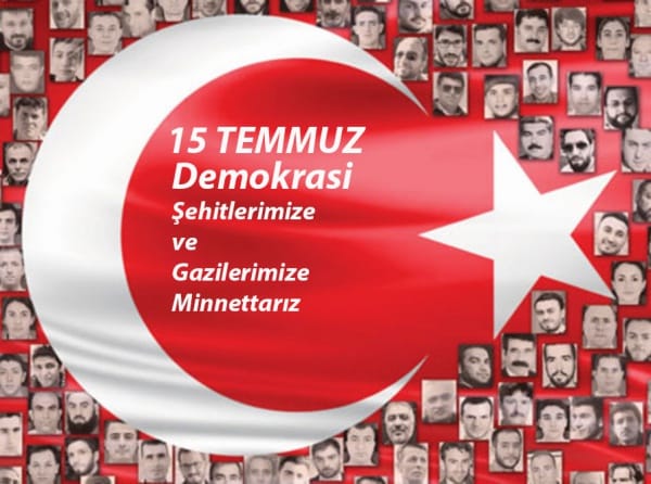 15 Temmuz Demokrasi Zaferi ve Milli Birlik Günü Kutlu Olsun..
